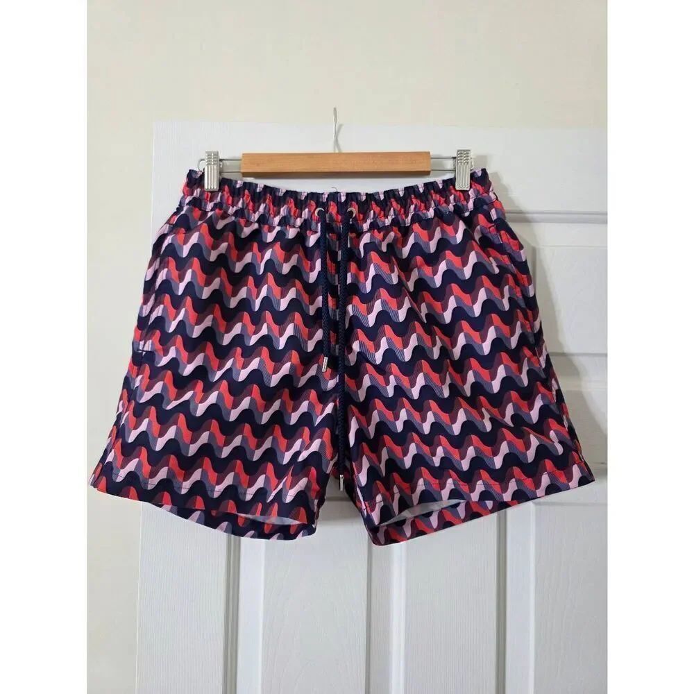 Frescobol Carioca Copacabana print swim trunks, Slim fit L